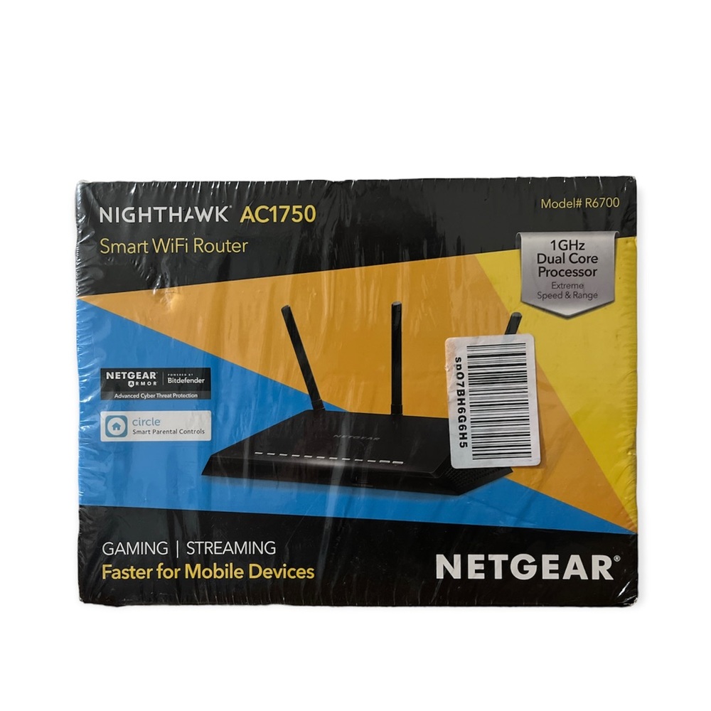 NIGHTHAWK AC1750 Smart WiFi Router Model# R6700